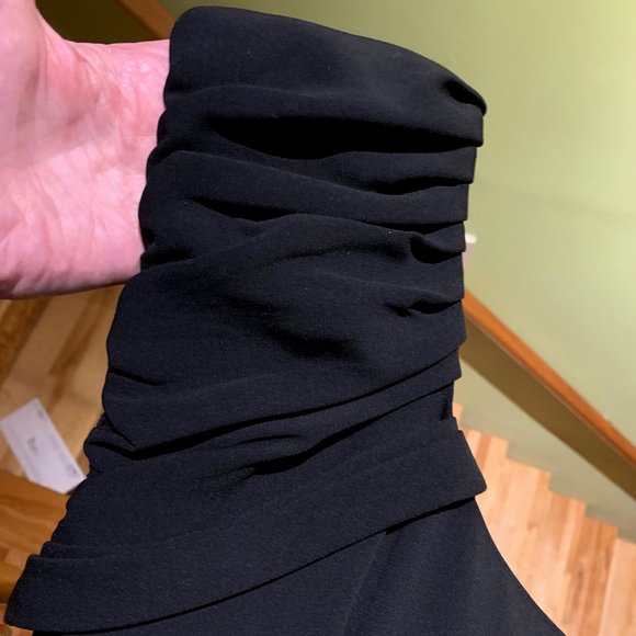 Dress, Under knee, Black, Size 6, Full lining, Sleeveness. Details. - Picture 7 of 10